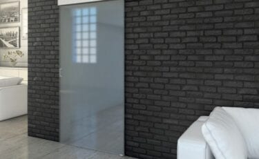 Schiebetürbeschläge für Wandmontage